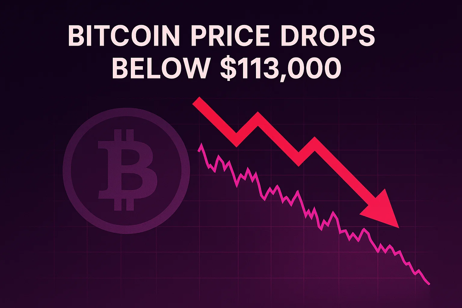 Bitcoin Price Drops Below $113,000 - Market Context