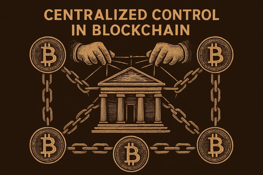 Centralized Control in Blockchain Governance Power Struggles Centralized Control in Blockchain