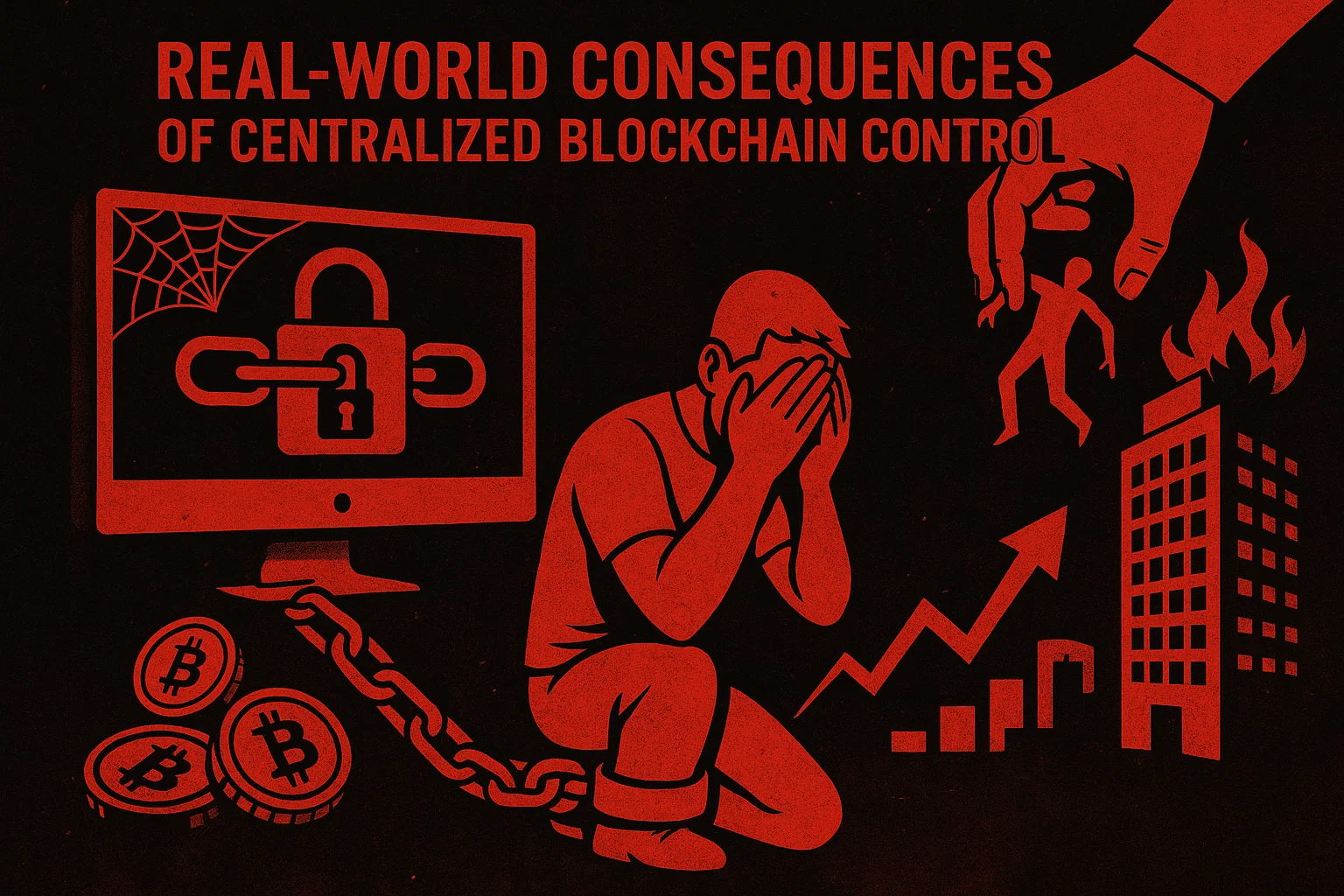 Real-World Consequences of Centralized Blockchain Control