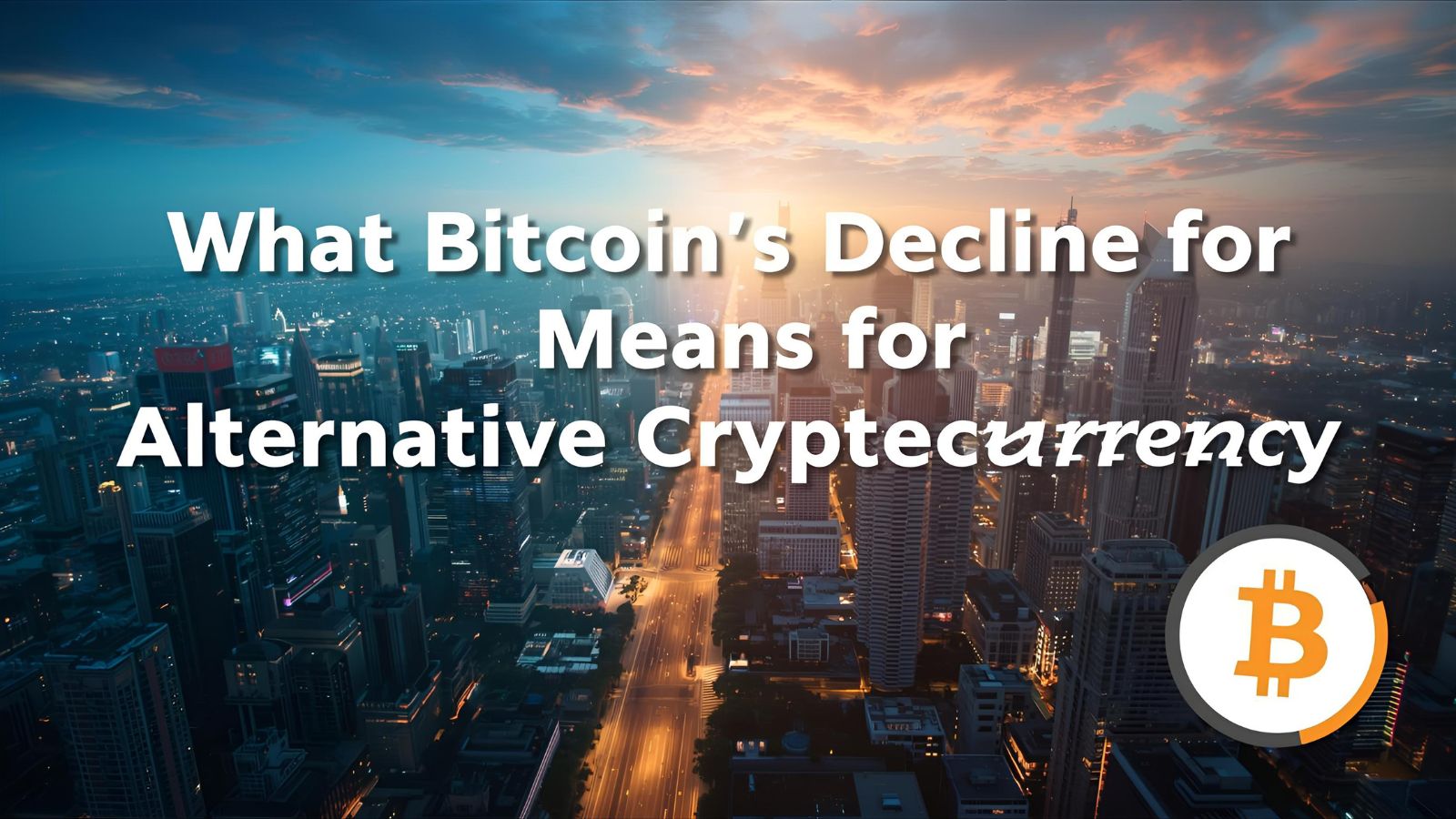 What Bitcoin's Decline Means for Alternative Cryptocurrencies