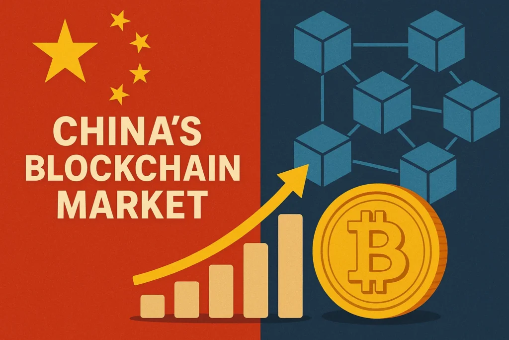 China's blockchain market