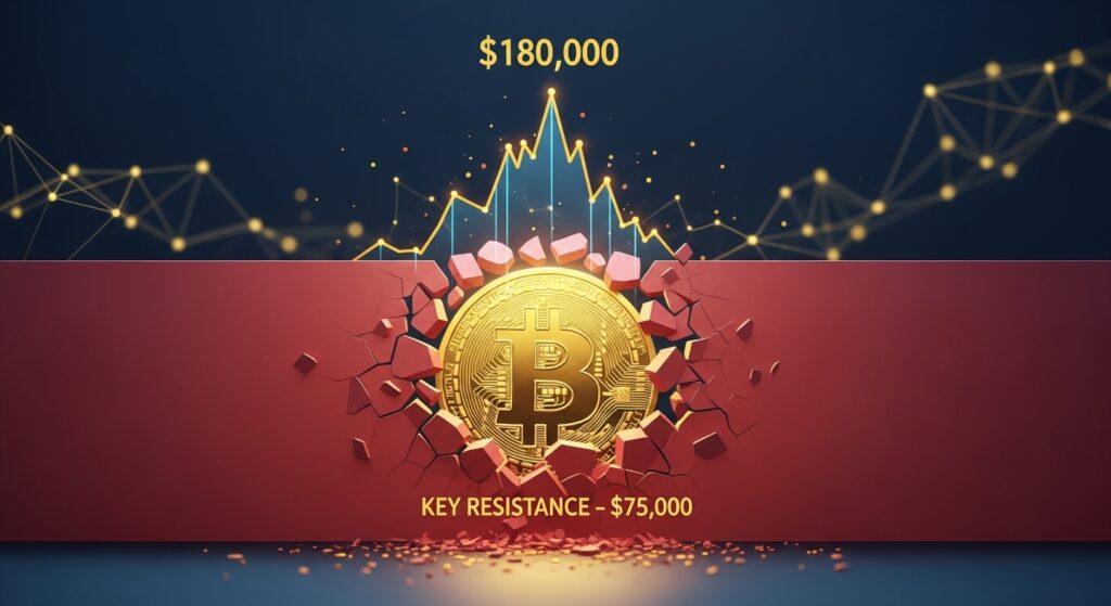 Bitcoin Price to Hit $180,000 If Key Resistance Breaks, Analyst Says