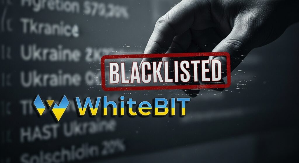 Russia Blacklists Crypto Exchange WhiteBIT Over Ukraine Support