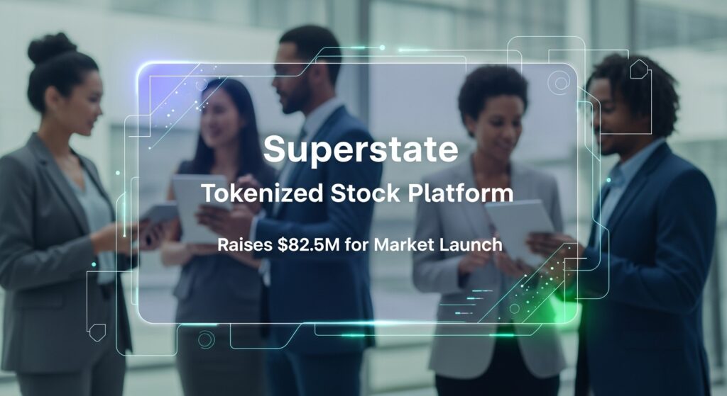 Superstate Tokenized Stock Platform Raises $82.5M for Market Launch