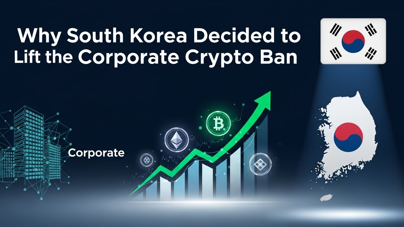 Why South Korea Decided to Lift the Corporate Crypto Ban