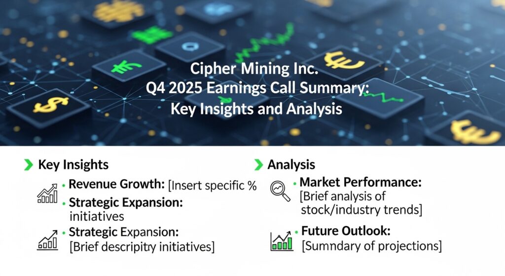 Cipher Mining Inc. Q4 2025 Earnings Call Summary Key Insights and Analysis