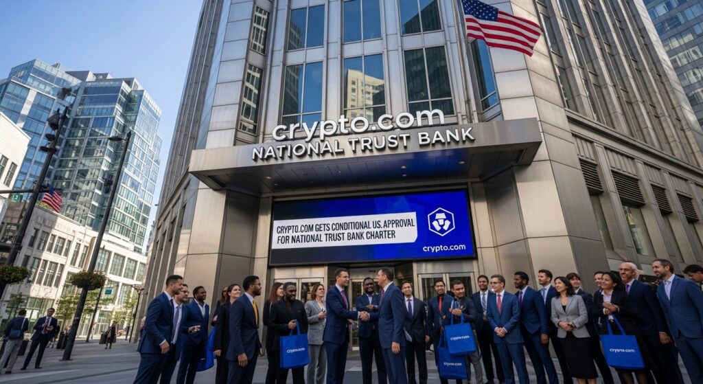 Crypto.com Gets Conditional US Approval for National Trust Bank Charter