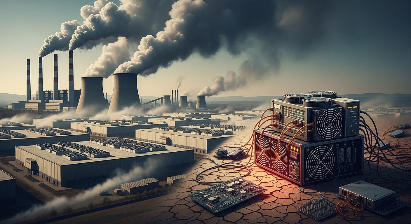 Bitcoin Mining Increases Air Pollution Across Global Regions