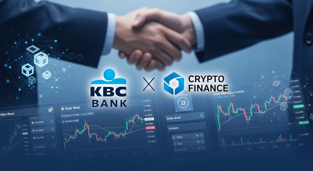 KBC Bank Partners Crypto Finance for Crypto Trading KBC Bank Partners Crypto Finance for Crypto Trading