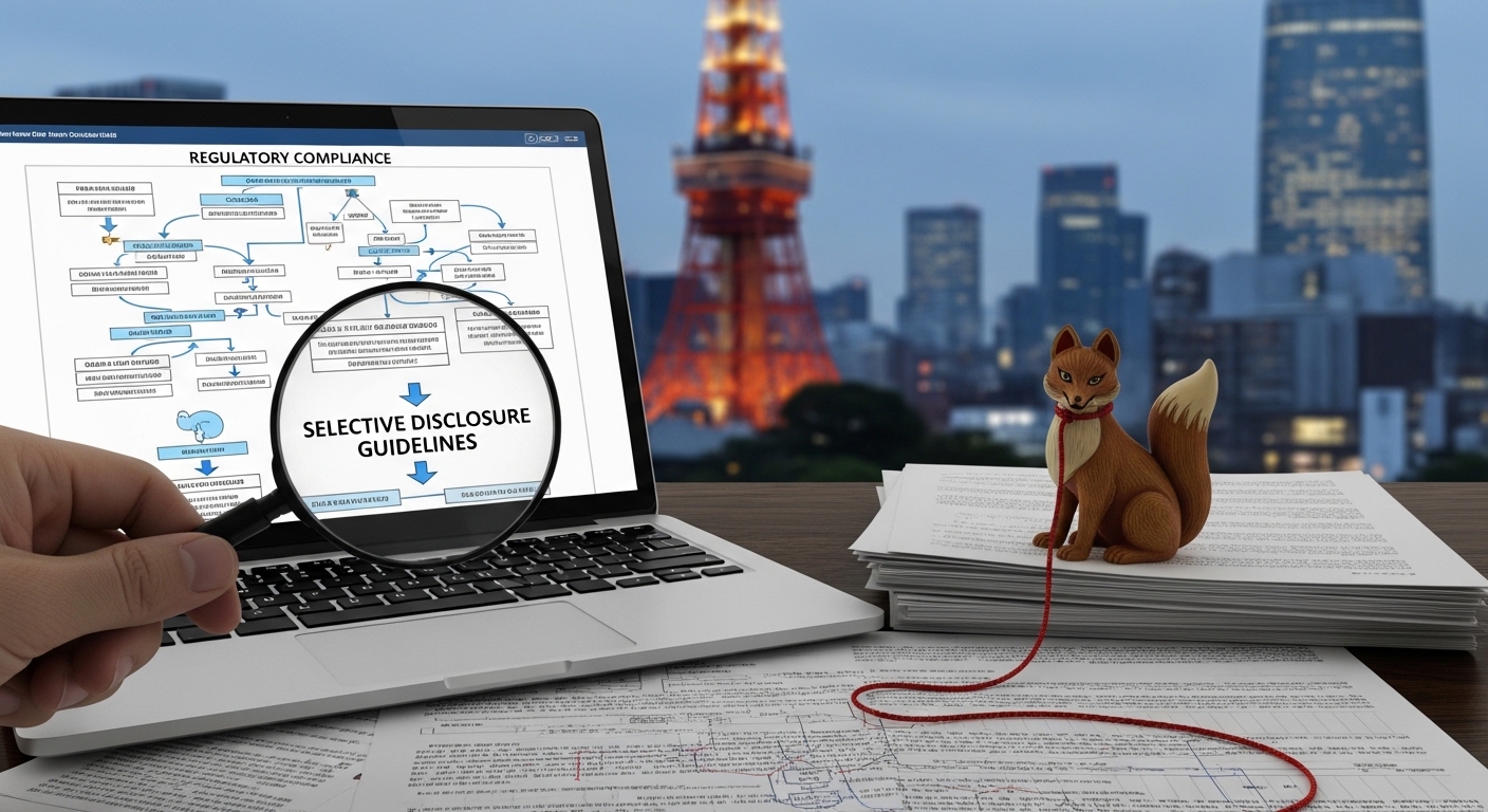 Regulatory Compliance and Selective Disclosure in Japan