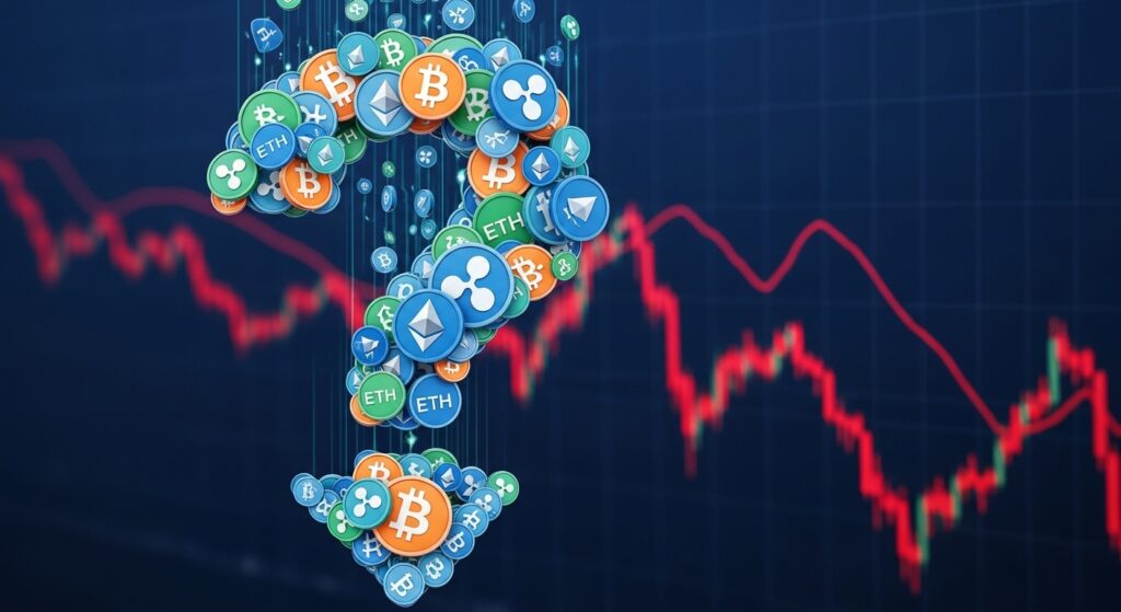 Why Crypto Is Falling Today? Bitcoin, XRP & ETH Outlook Why Crypto Is Falling Today Bitcoin, XRP & ETH Outlook