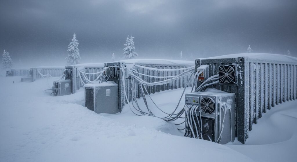 Bitcoin Mining Hit by Severe Winter Storm in US Bitcoin Mining Hit by Severe Winter Storm in US