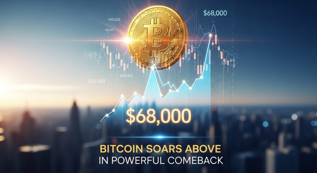 Bitcoin Soars Above $68,000 in Powerful Comeback