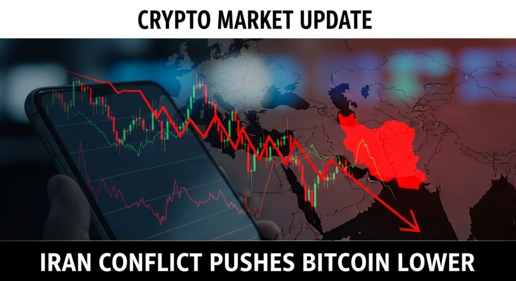 Crypto Market Update: Iran Conflict Pushes Bitcoin Lower Crypto Market Update Iran Conflict Pushes Bitcoin Lower